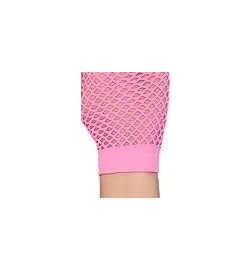 Mesh hand cuffs with finger loop short, lingerie - corsages - stockings