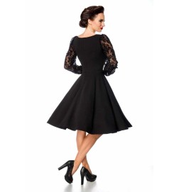 Dress with lace sleeves, Clothing